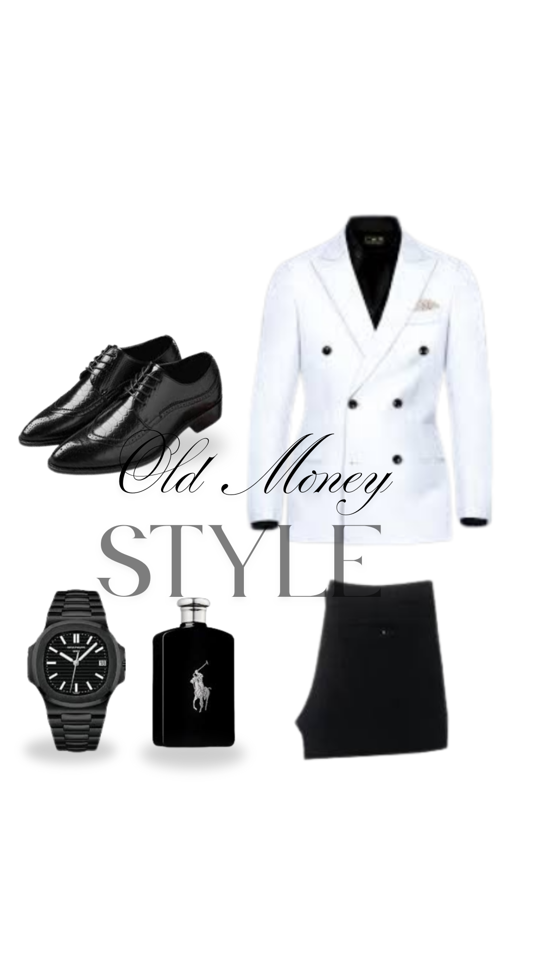 White Double-Breasted Blazer