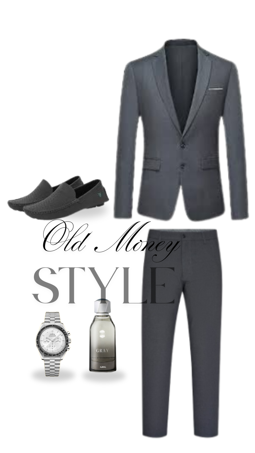 Classic Gray Men's Suit