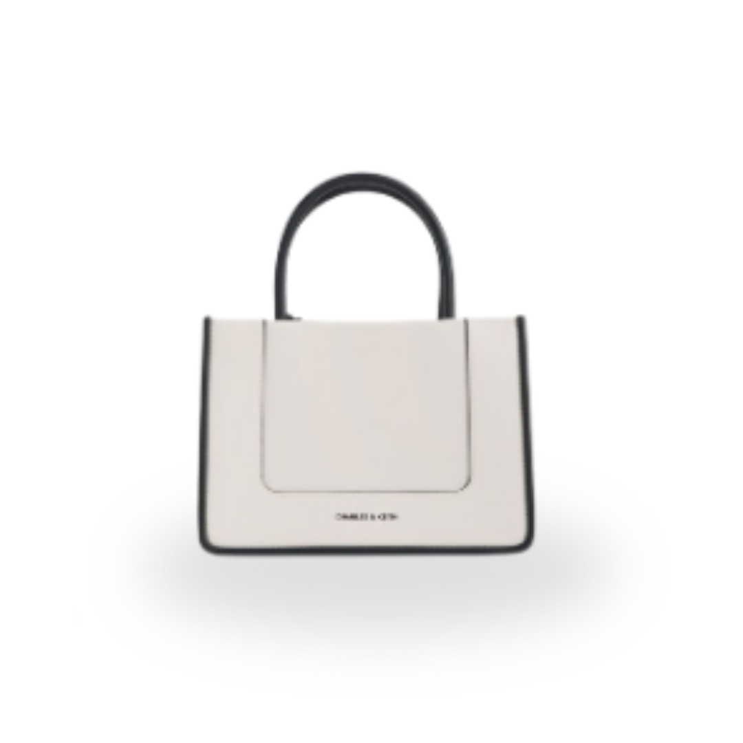 Charles & Keith White Handbag