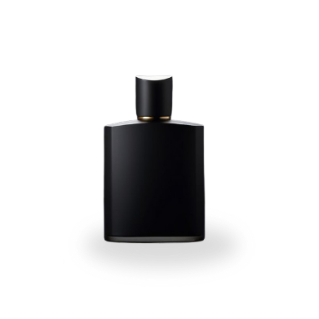 Elegant Black Perfume Bottle