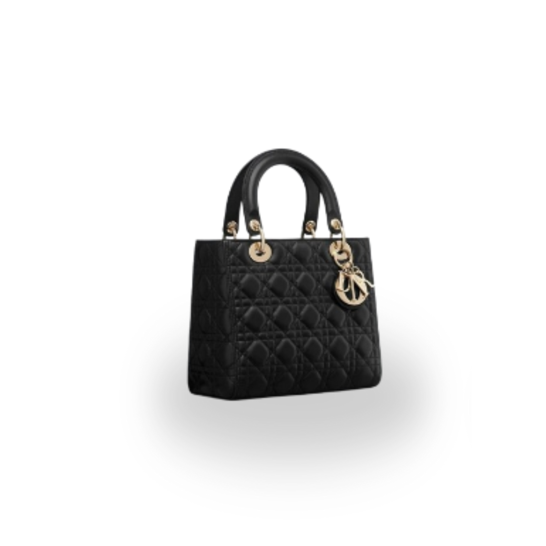 Black Quilted Handbag