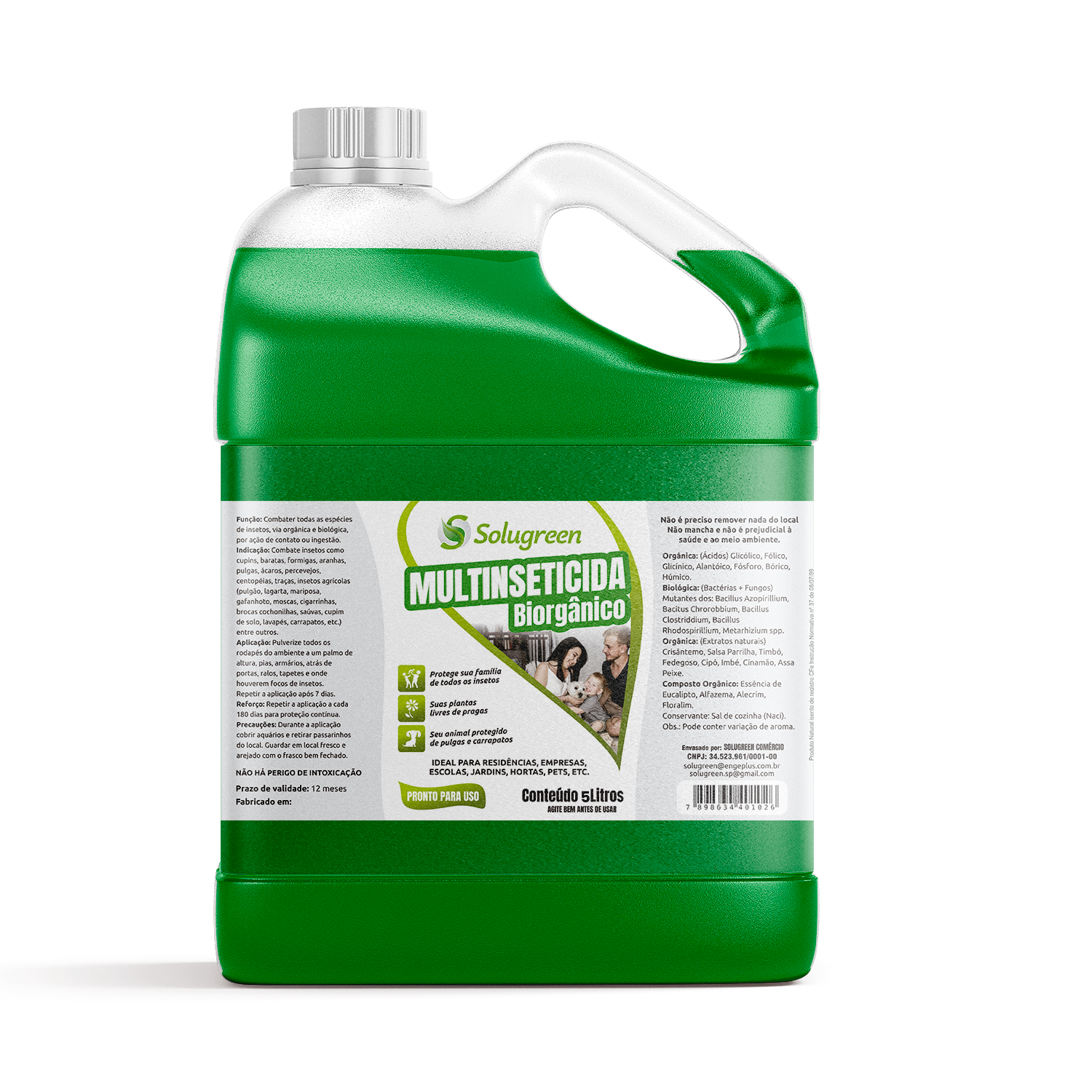Multi-Inseticida 5 L Orgânico