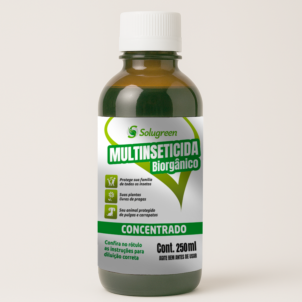 CONCENTRADO Multinseticida Biorgânico 250ml