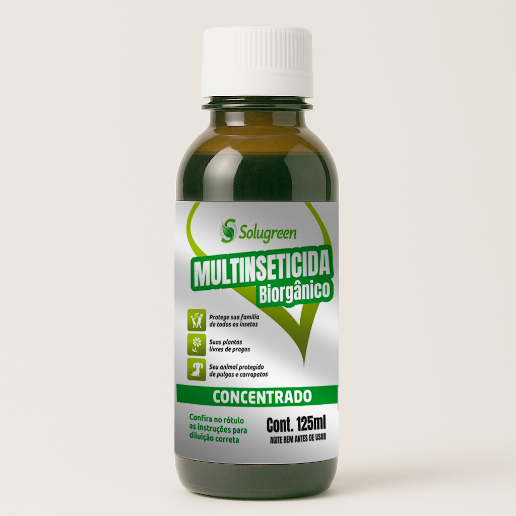 CONCENTRADO Multinseticida Biorgânico 125ml