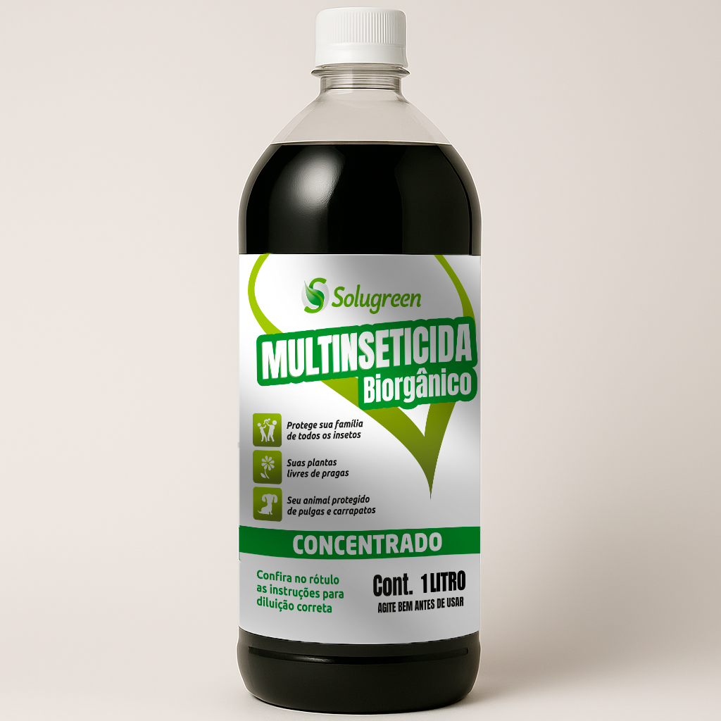 CONCENTRADO Multinseticida Biorgânico 1 Litro