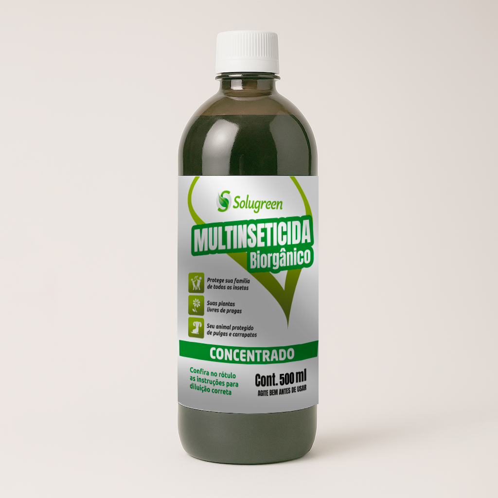 CONCENTRADO Multinseticida Biorgânico 500ml