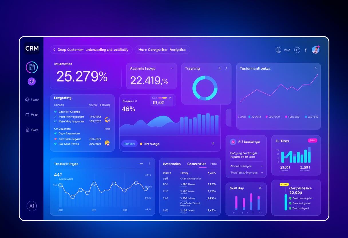 AI-Powered CRM and Business Intelligence Dashboard