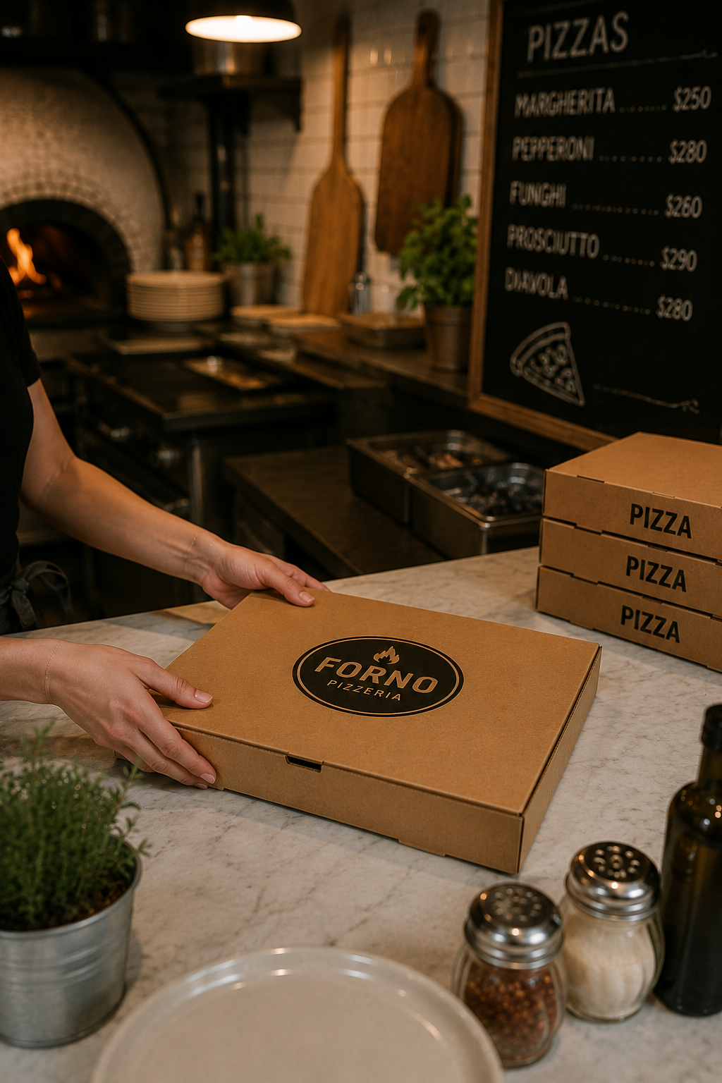 Caja para pizza