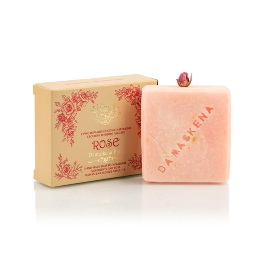 Rankų darbo rožių muilas