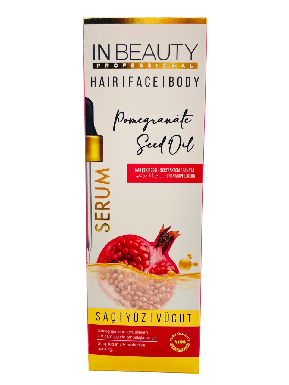Granatų sėklų aliejaus serumas