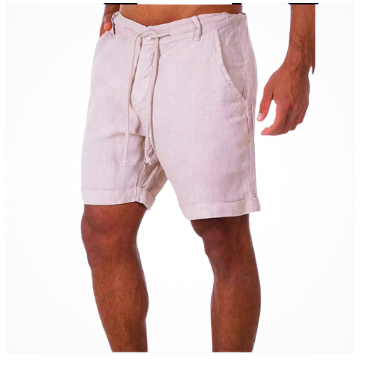 Bermuda em linho  com  viscose Alfaiataria..