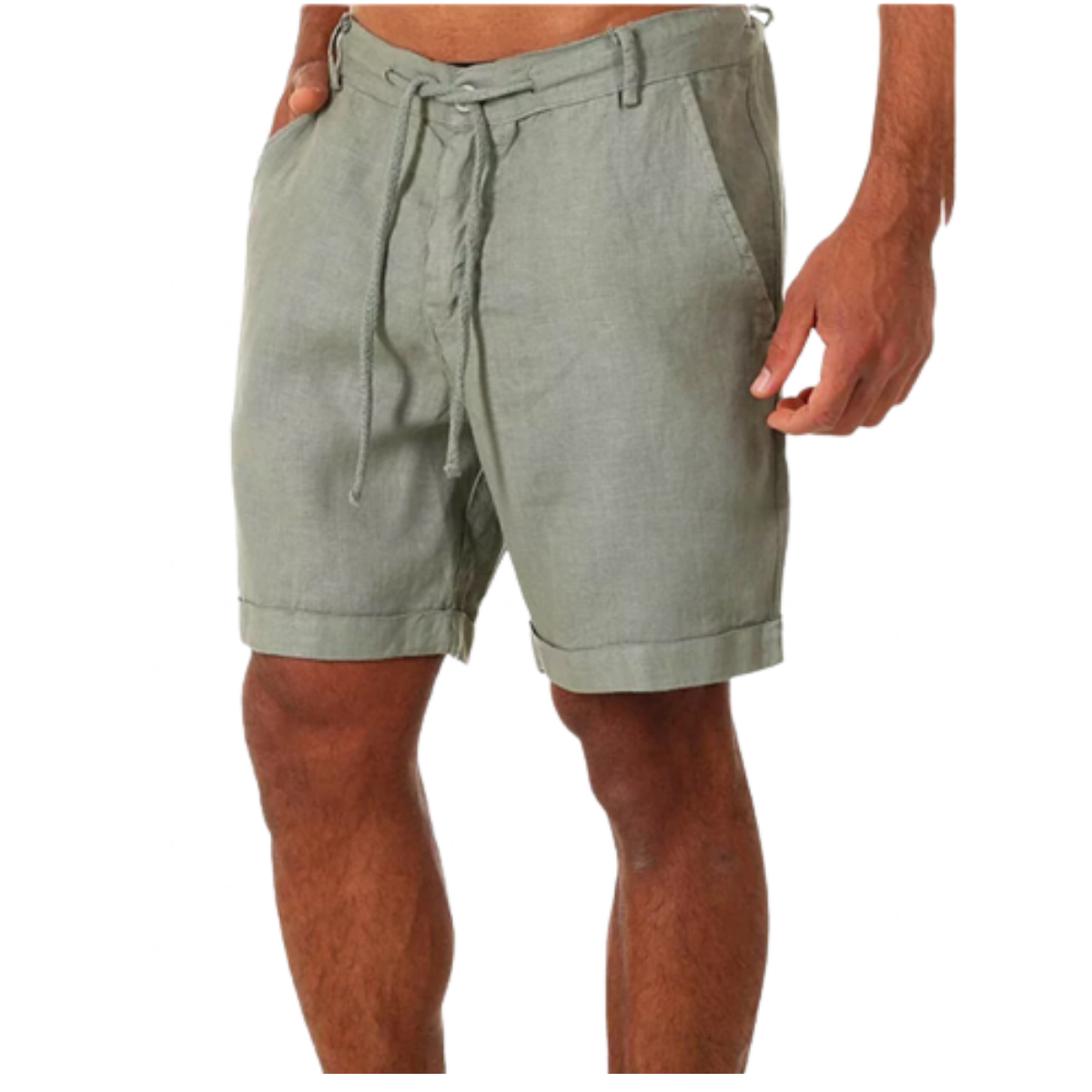 Bermuda em linho  com  viscose Alfaiataria..