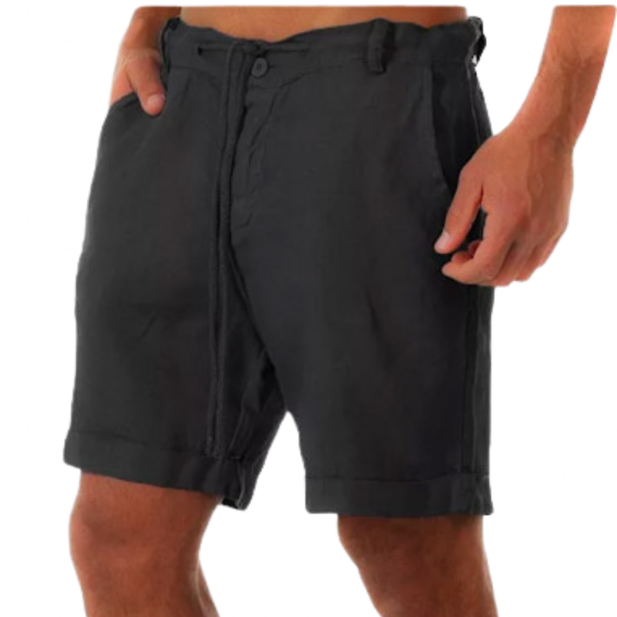 Bermuda em linho  com  viscose Alfaiataria..