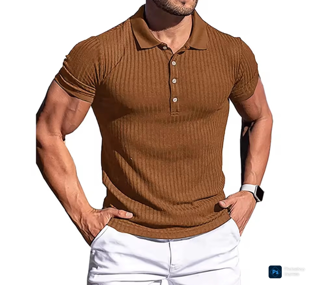 Camisa Polo Masculina Preta