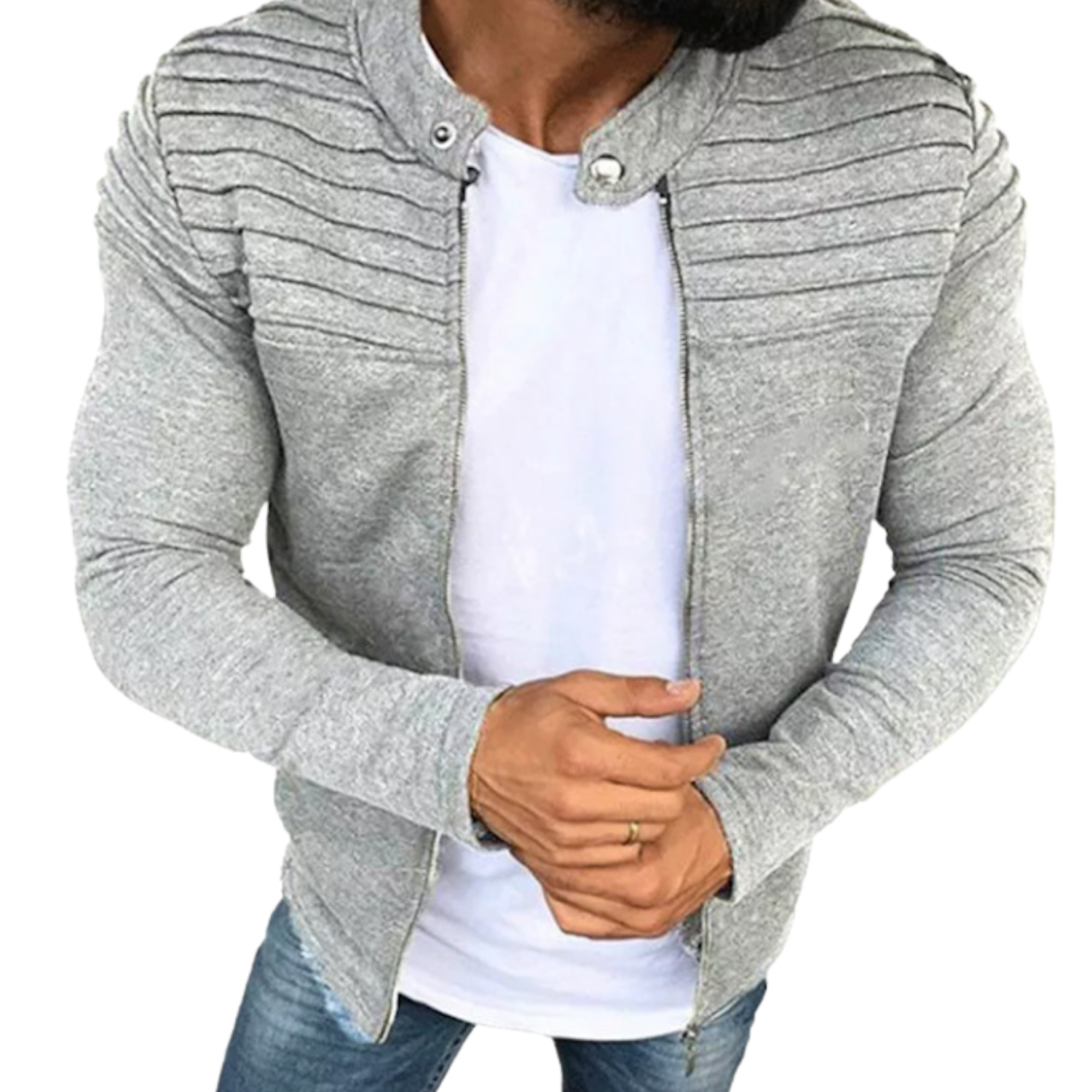 Jaqueta Cinza Masculina