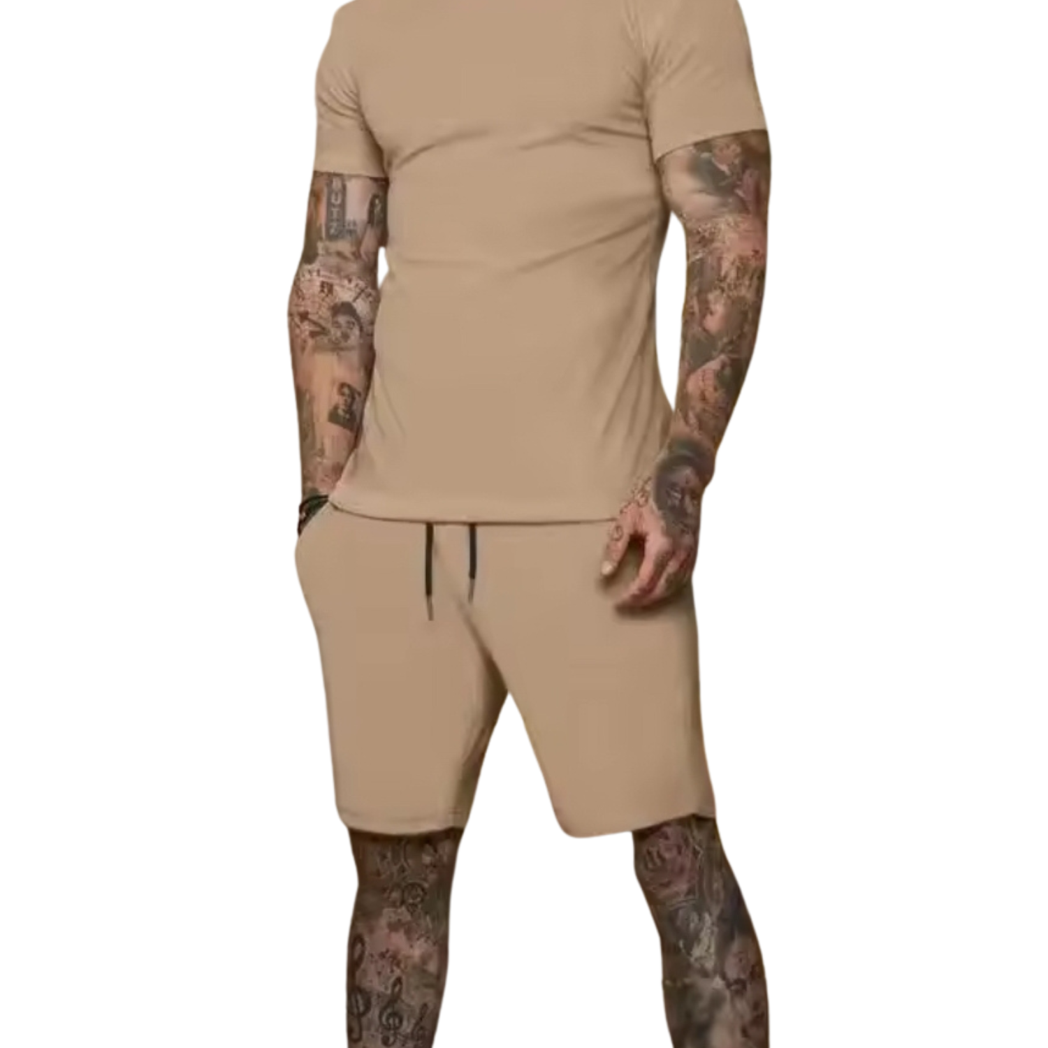 CAMISETA E CALÇÃO  EM MOLETINHO..