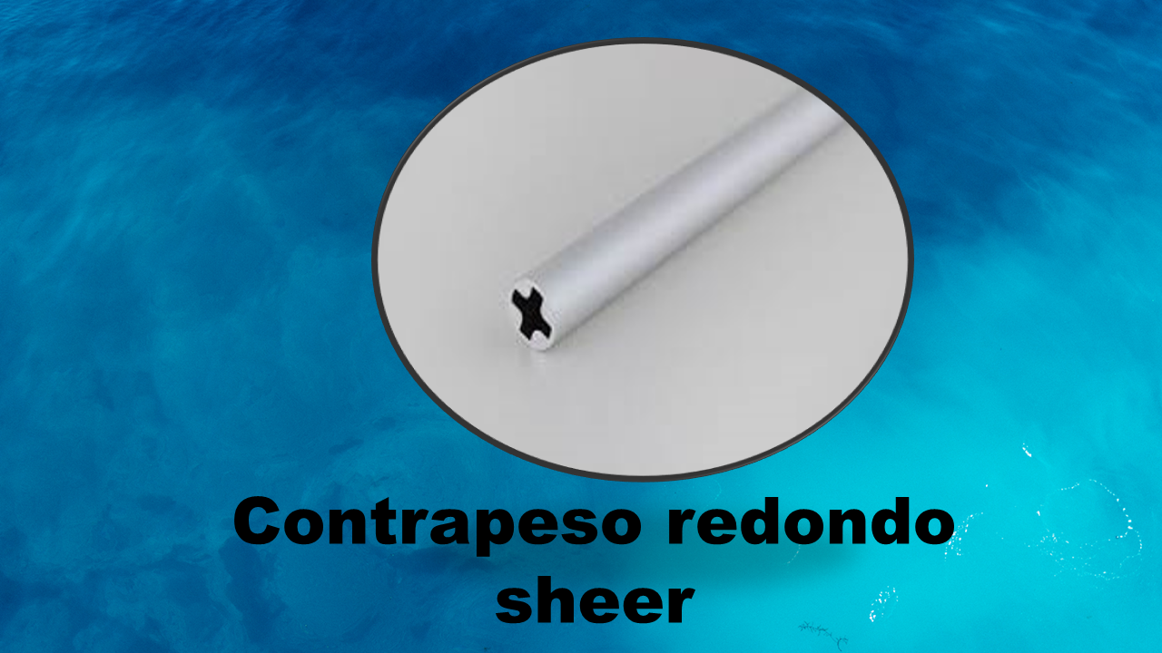 Contrapeso redondo sheer 