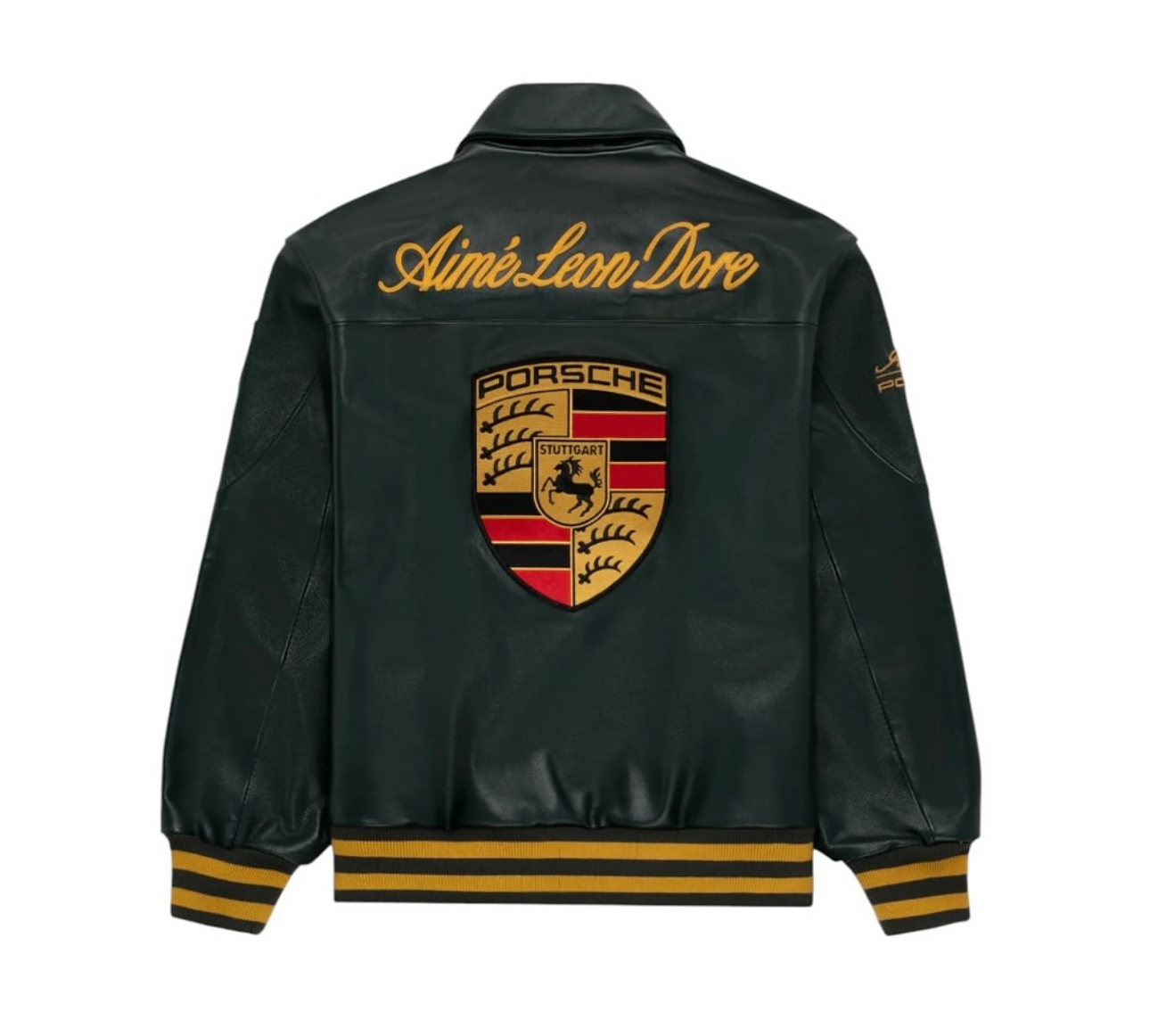Aimé Leon Dore x Porsche 993 Turbo Leather Club Jacket