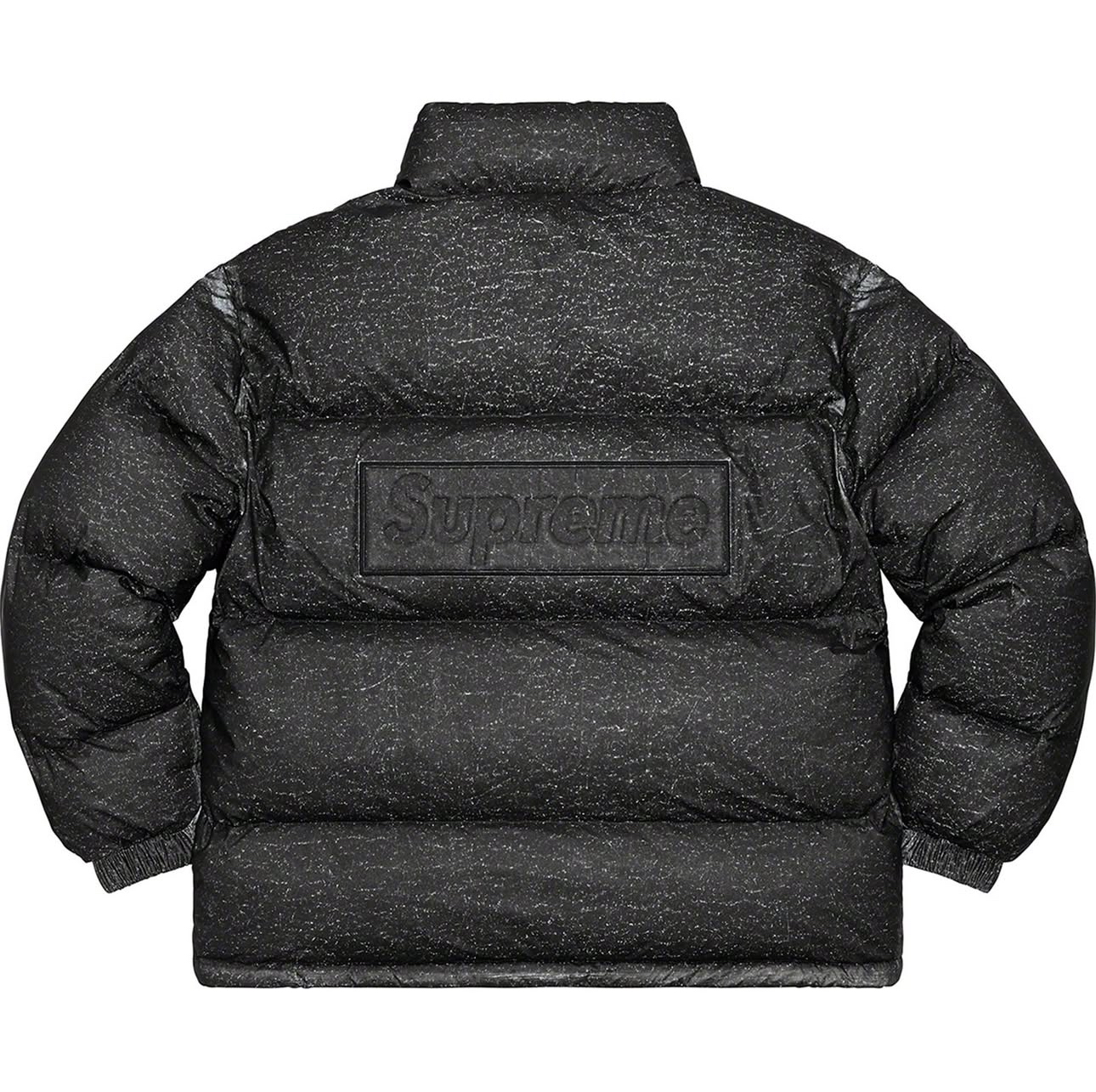 Supreme Reflective Speckled Down Jacket