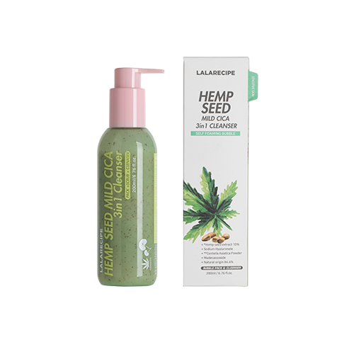 LALARECIPE Hempseed Mild Cica 3in1 Cleanser (200ml)