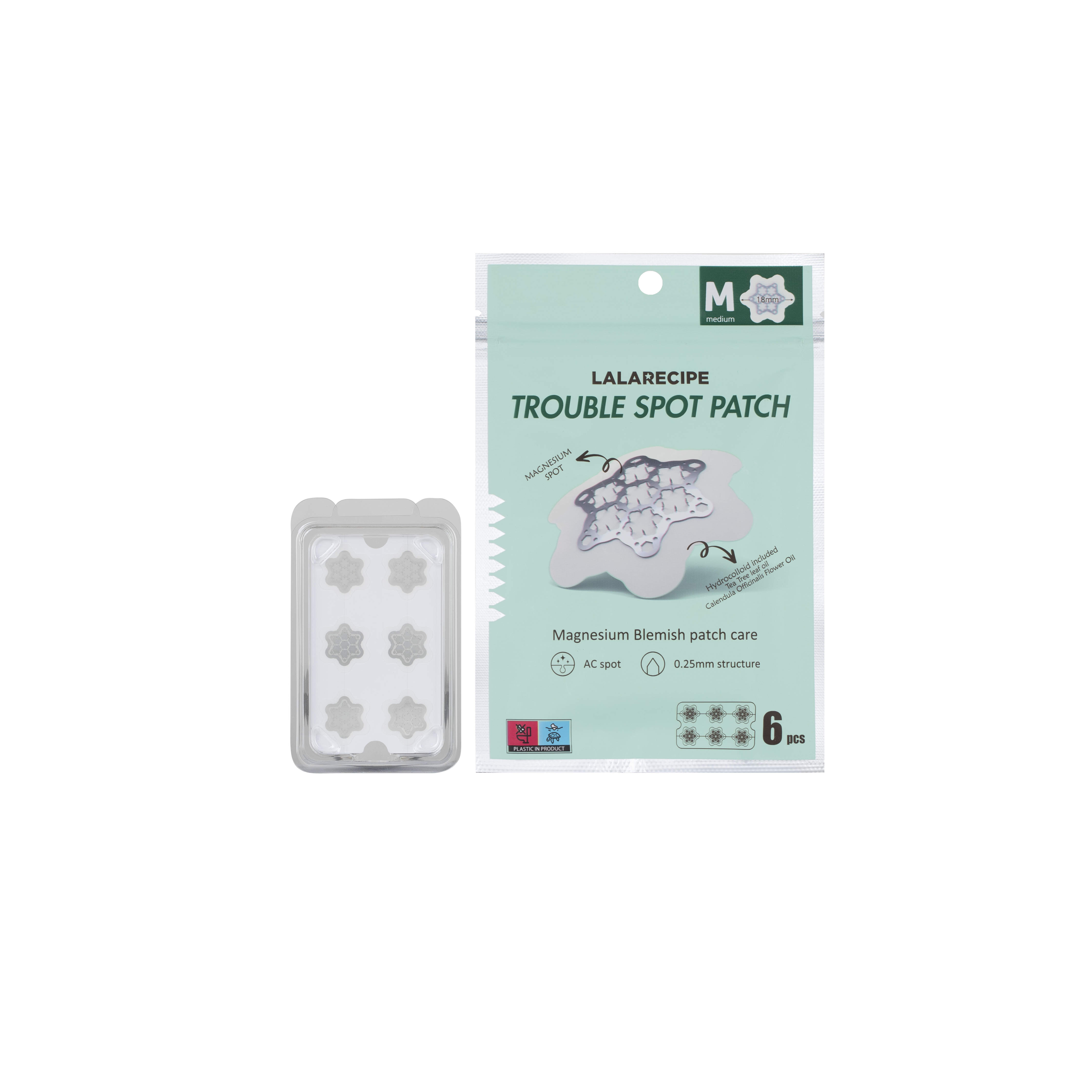  LALARECIPE AcneTrouble Spot Patch (M) 6pcs