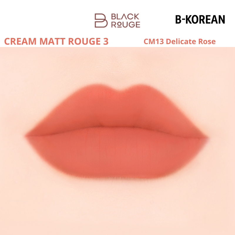 CREAM MATT ROUGE 3 - CM13 Delicate Rose-  بلاك روج كريم مات روج 3
