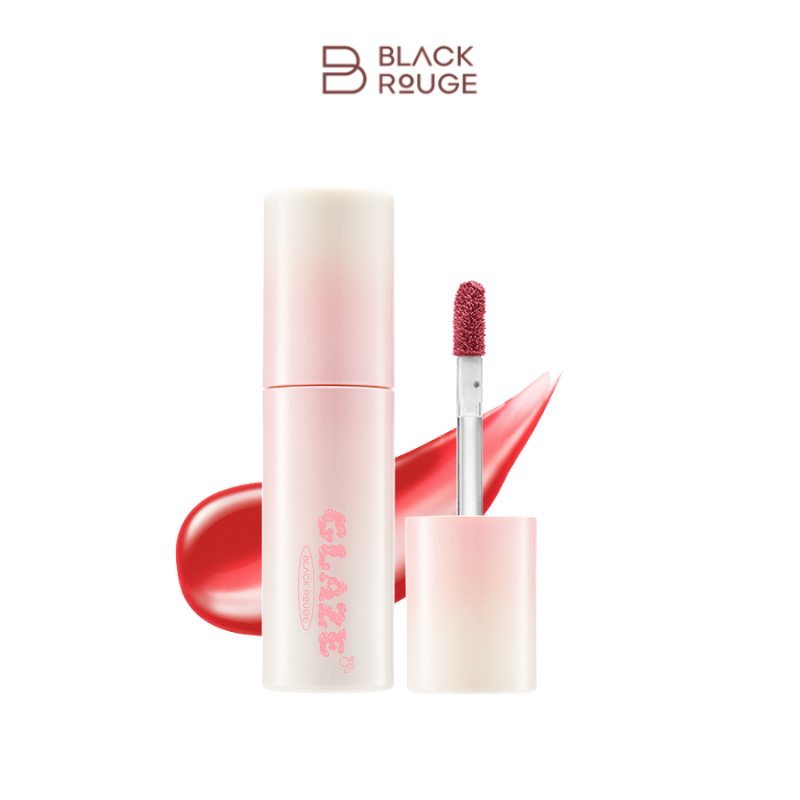 BLACK ROUGE - Chewy Lip Glaze -GZ05 Apple Dew - أحمر شفاه أسود - ملمع شفاه مطاطي