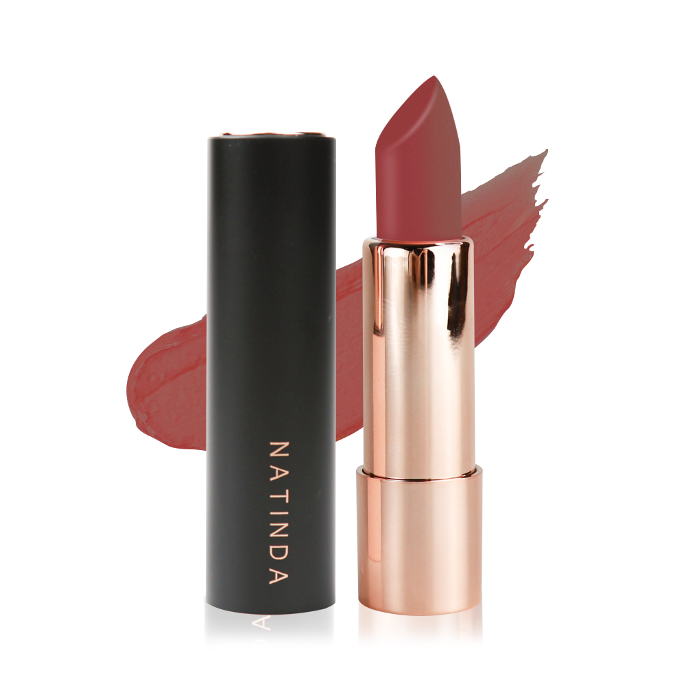 NATINDA Creamy Lip Crayon – NO.09 Dark in Rose