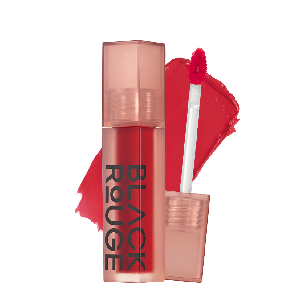 BLACK ROUGE - Air Fit Velvet Tint 9 - A46 Dot Clair Red -حمر شفاه أسود - لون مخملي إير فيت 9 