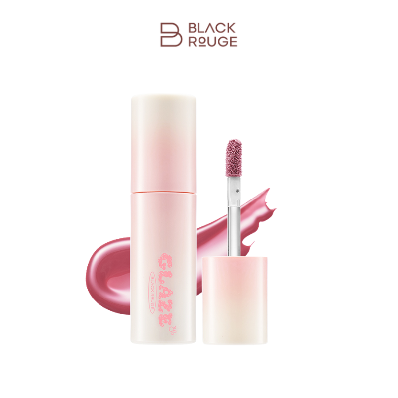 BLACK ROUGE - Chewy Lip Glaze - GZ04 Lavender Mauve - أحمر شفاه أسود - ملمع شفاه مطاطي