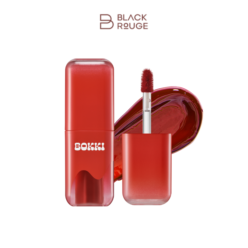 BLACK ROUGE - Glow Bokki Tint - GB04 Spicy Pepper -أحمر شفاه أسود - لون بوكي المتوهج