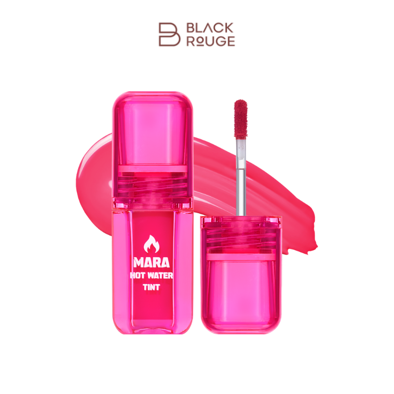  Black Rouge Mara Hot Water - LV02 Piquant MARA -  أحمر شفاه أسود - تنت مارا هوت ووتر