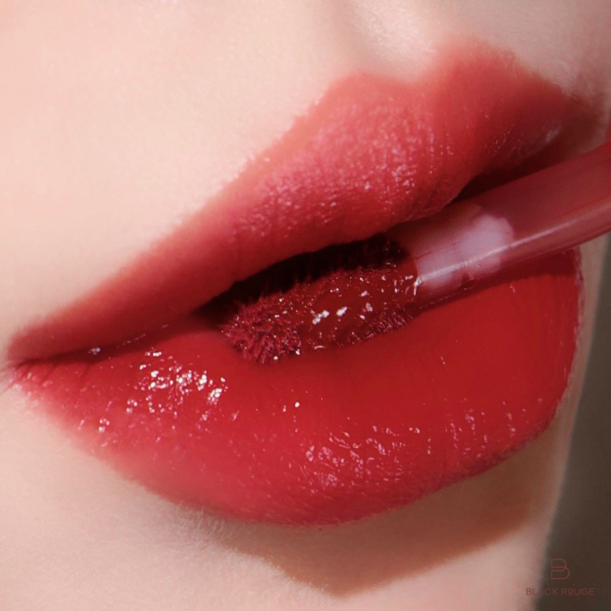 BLACK ROUGE - Double Layer Over Velvet 2- 	DL11 Dada Chilli -أحمر شفاه أسود - طبقة مزدوجة فوق المخمل 2