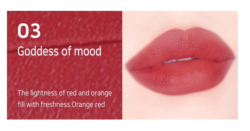 NATINDA Matte Velvet Tint – NO.03 Goddess of Mood
