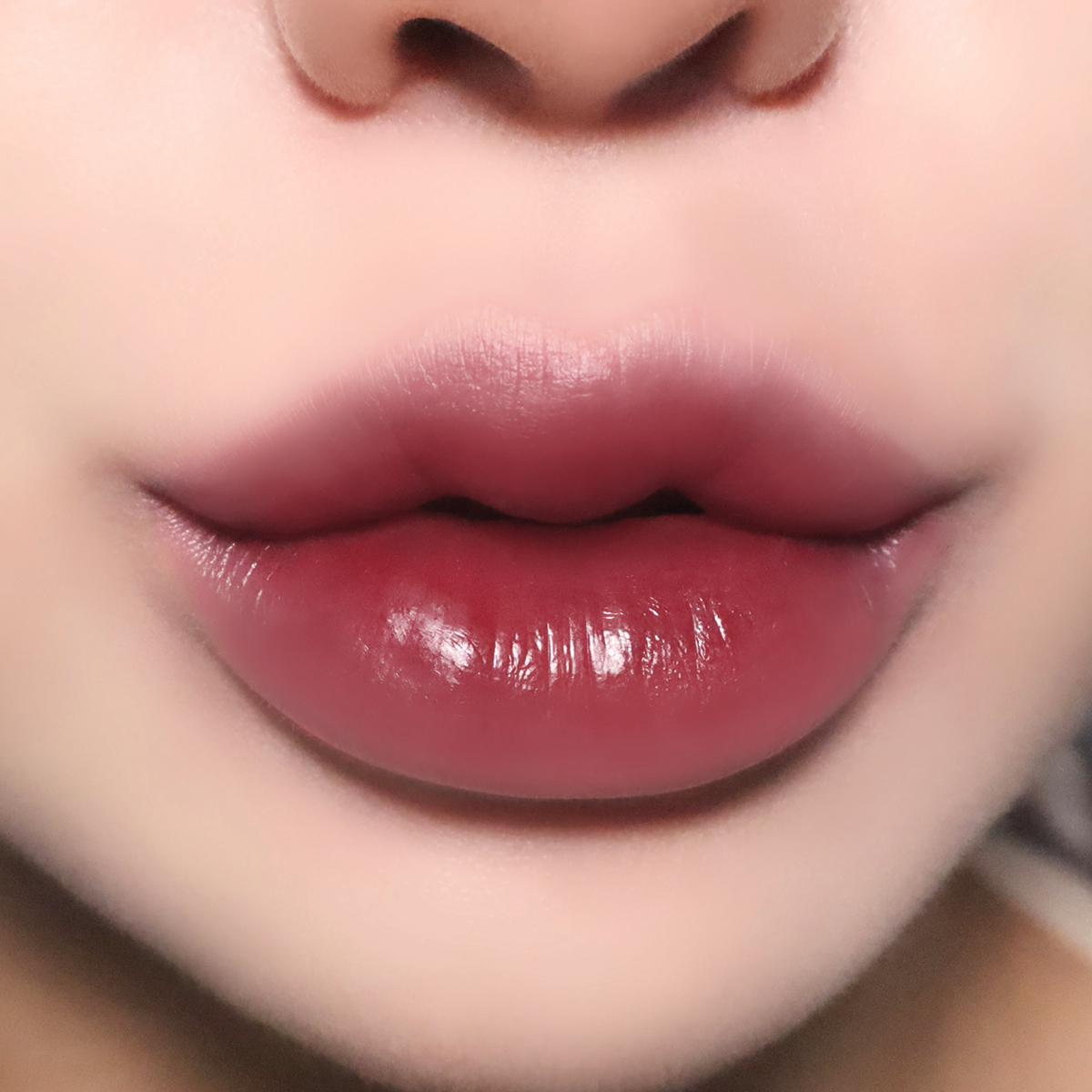  Black Rouge Drip Hot Water Tint -LV9 Mauve Roasting-  أحمر شفاه أسود - تنت ماء ساخن بالتنقيط