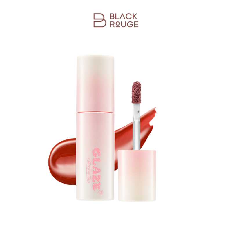 BLACK ROUGE - Chewy Lip Glaze - GZ06 Sweet Chili - أحمر شفاه أسود - ملمع شفاه مطاطي