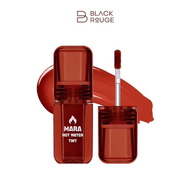 Black Rouge Mara Hot Water -LV04 Hell MARA- أحمر شفاه أسود - تنت مارا هوت ووتر