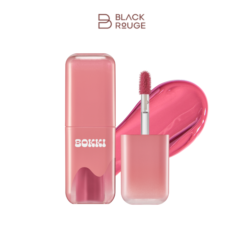 BLACK ROUGE - Glow Bokki Tint - GB05 Carbo Rose -أحمر شفاه أسود - لون بوكي المتوهج
