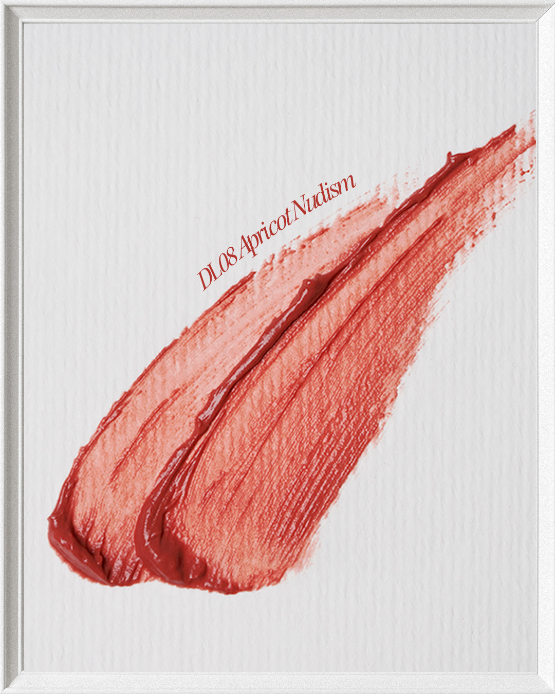 BLACK ROUGE - Double Layer Over Velvet 2- 	DL08 Apricot Nudism -أحمر شفاه أسود - طبقة مزدوجة فوق المخمل 2