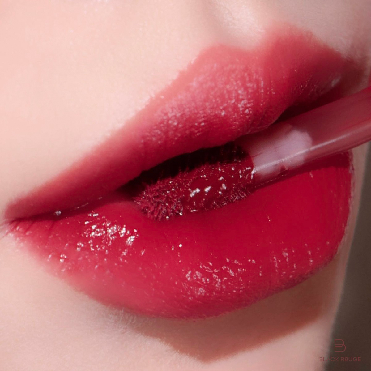 BLACK ROUGE - Double Layer Over Velvet 2- 	DL10 Romantic Pink -أحمر شفاه أسود - طبقة مزدوجة فوق المخمل 2