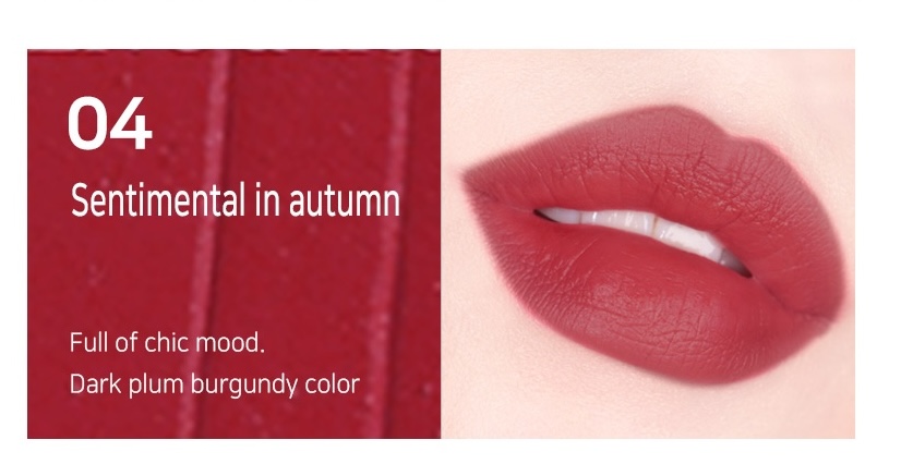 NATINDA Matte Velvet Tint – NO.04 Sentimental in Autumn