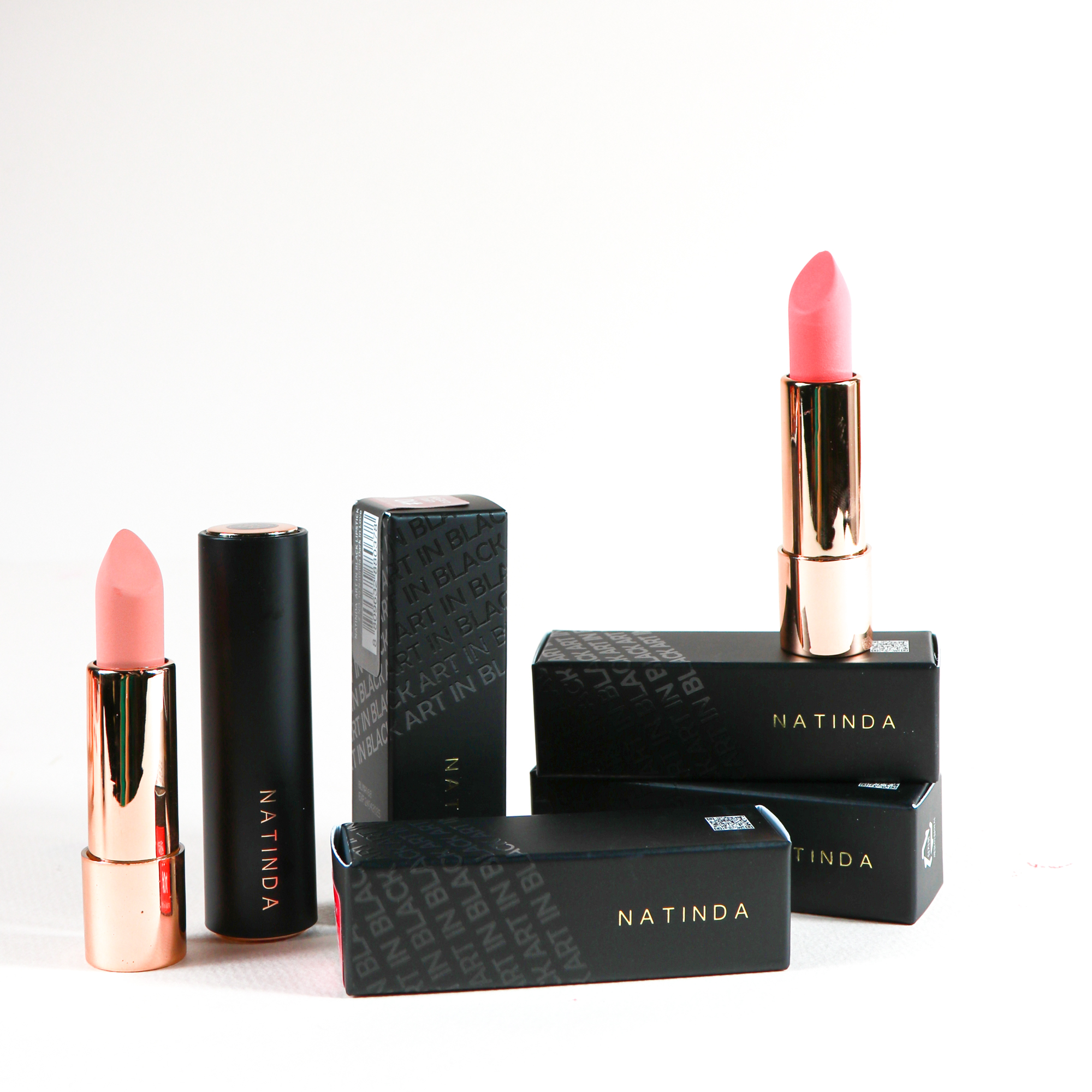 NATINDA Creamy Lip Crayon – NO.05 Luxury Coral