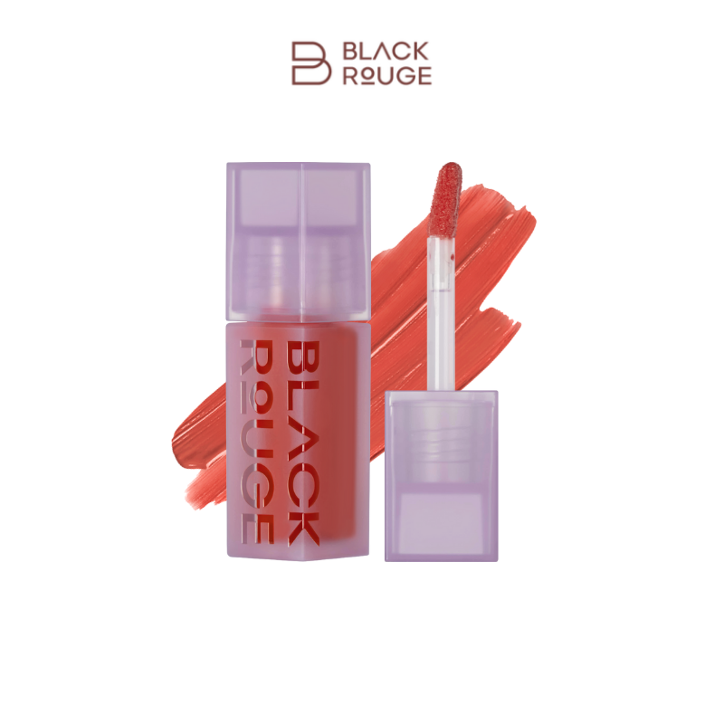 BLACK ROUGE - Double Layer Over Velvet 2- 	DL08 Apricot Nudism -أحمر شفاه أسود - طبقة مزدوجة فوق المخمل 2