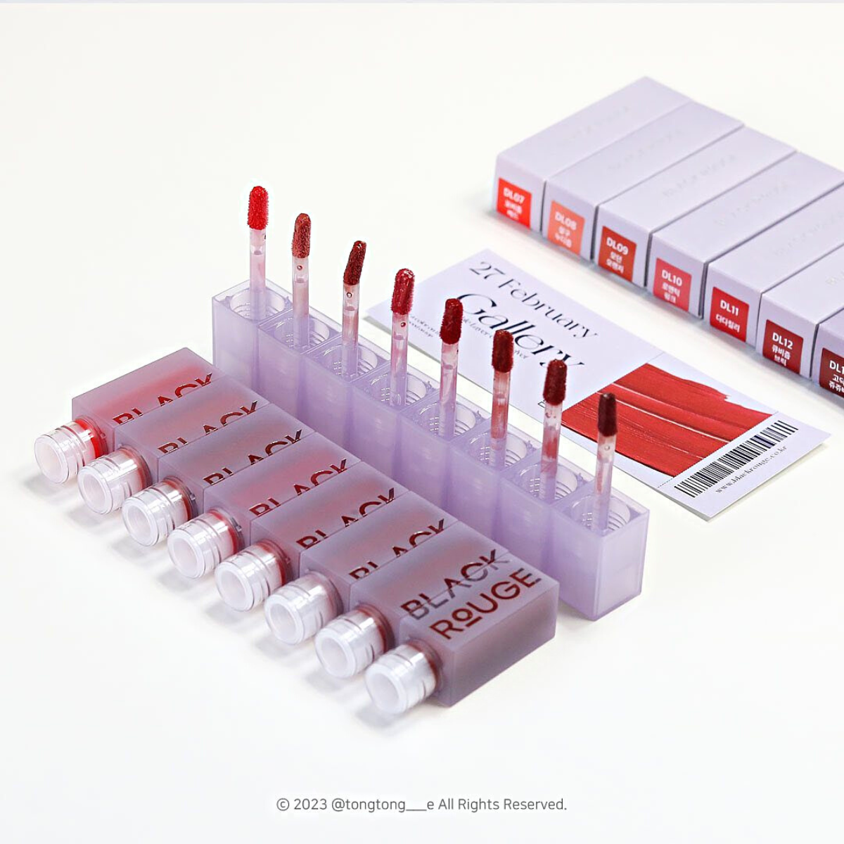 BLACK ROUGE - Double Layer Over Velvet 2- DL09 Modern Orange -أحمر شفاه أسود - طبقة مزدوجة فوق المخمل 2