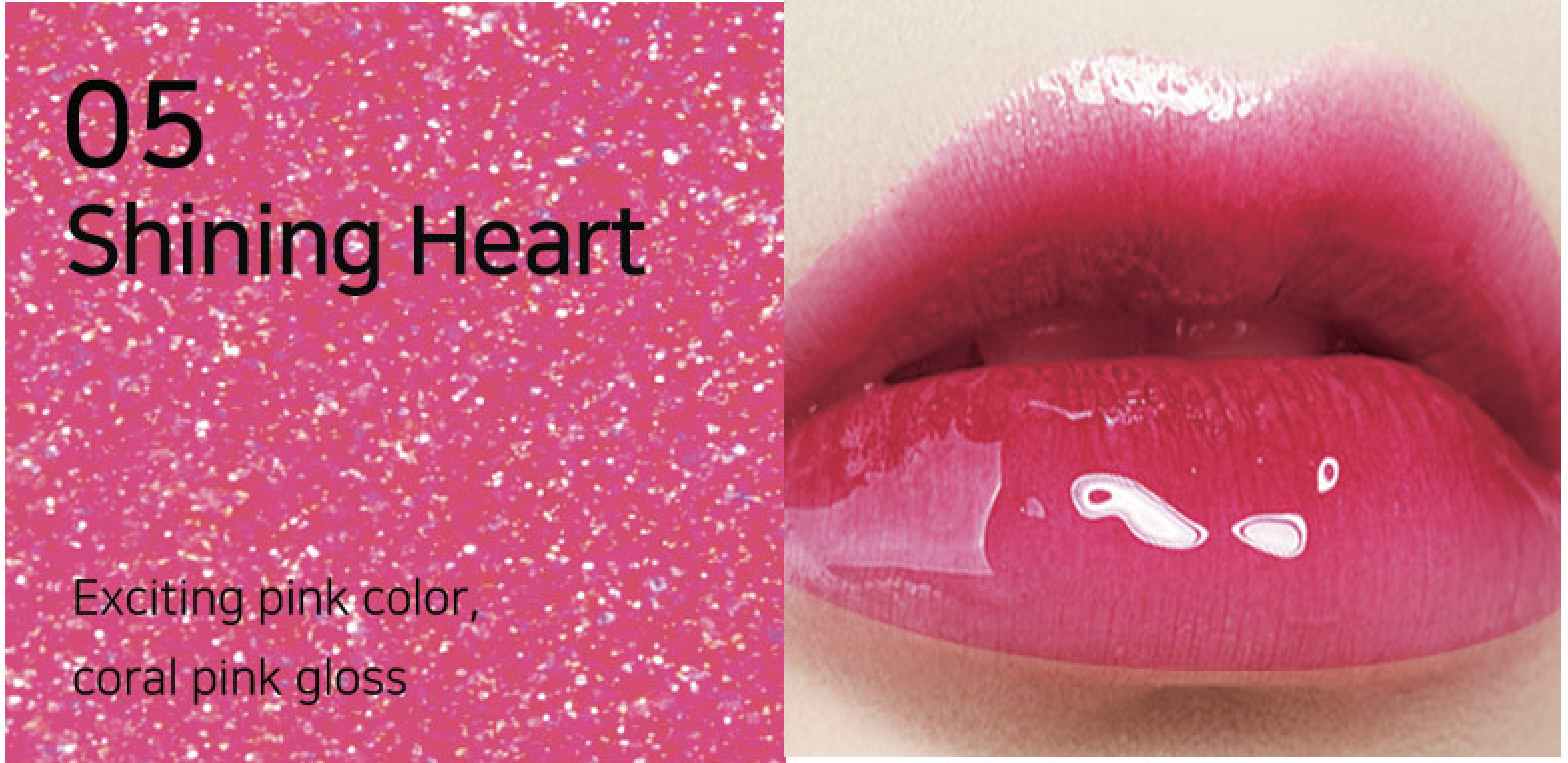 Natinda Shining Coating Lip Gloss No.05