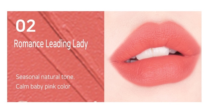 NATINDA Matte Velvet Tint – NO.02 Romance Leading Lady