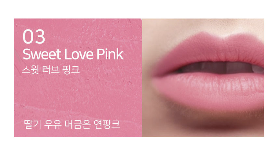 NATINDA Creamy Lip Crayon – NO.03 Sweet Love Pink