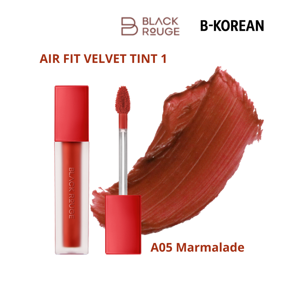 Black Rouge Air Fit Velvet Tint 1 -A05 Marmalade-بلاك روج إير فيت فيلفيت تينت  