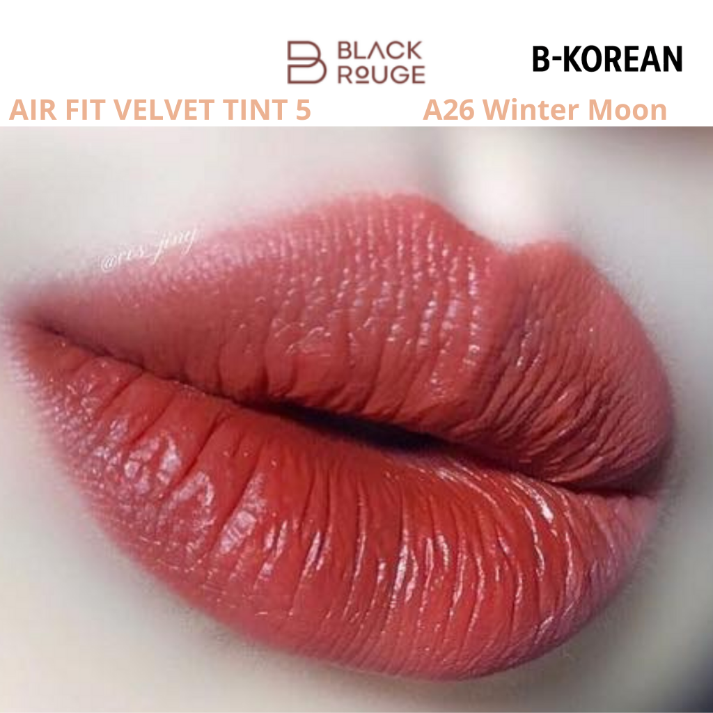 Black Rouge Air Fit Velvet Tint 5 - A26 Winter Moon -بلاك روج إير فيت فيلفيت تينت