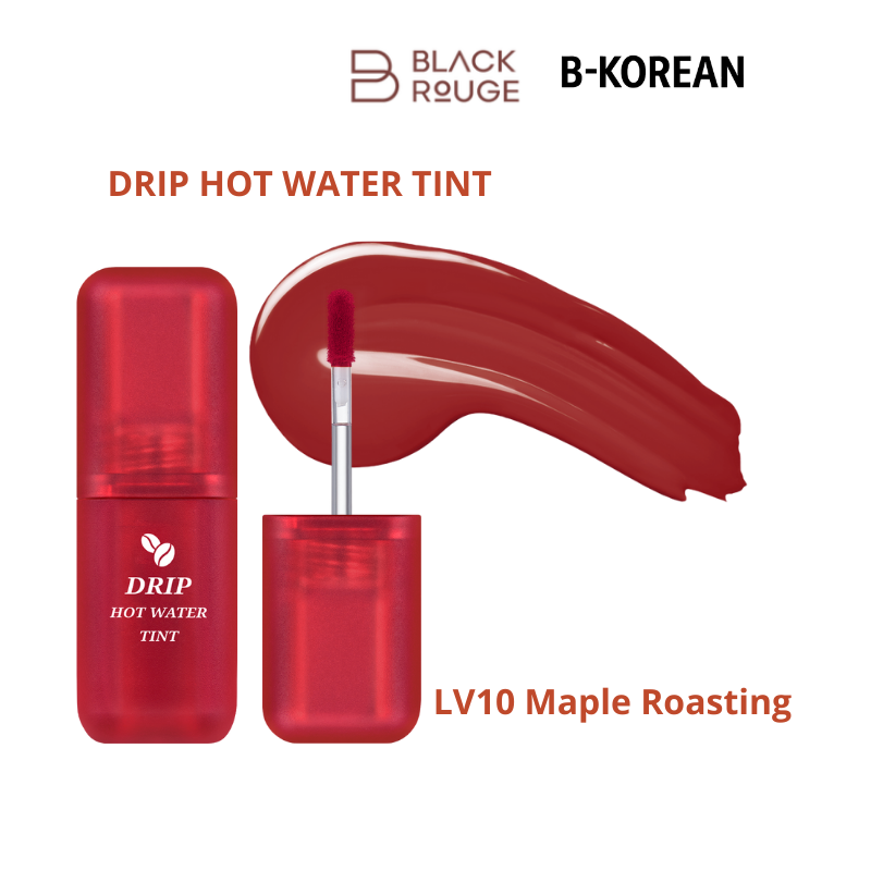 Black Rouge Drip Hot Water Tint - LV10 Maple Roasting - أحمر شفاه أسود - تنت ماء ساخن بالتنقيط